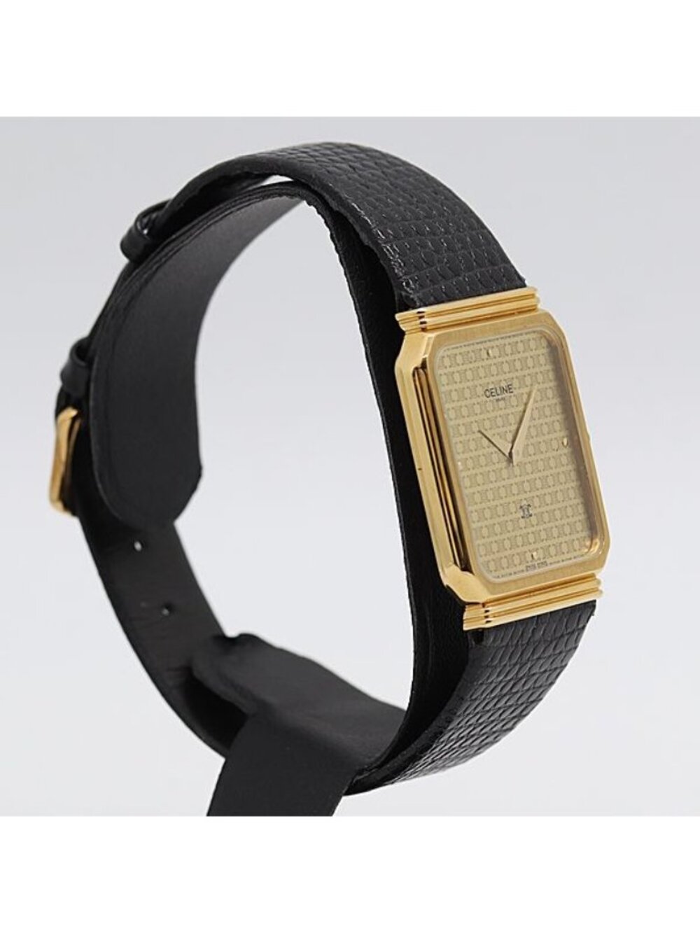 Celine Quartz Gold Dial Watch Tam - Picture 2 of 4